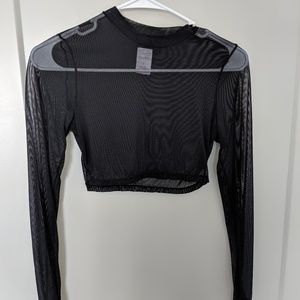 *'*'Mesh Crop Top*'*'